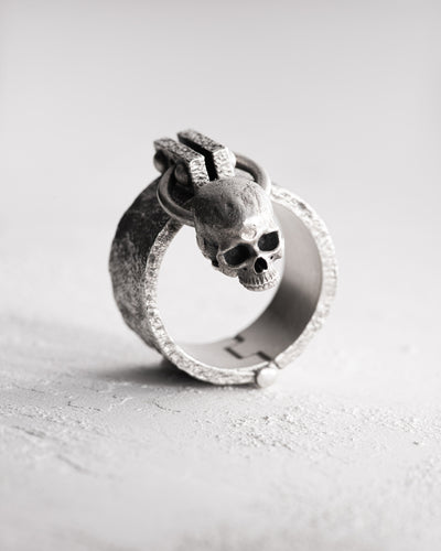 Silver ring REMORSE