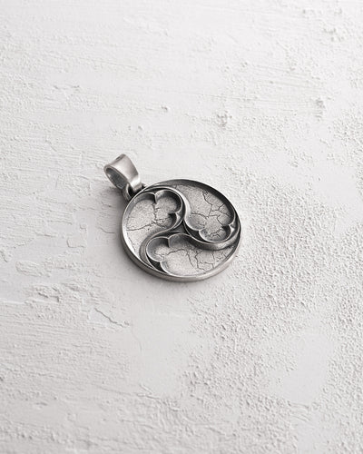 Silver pendant TRISKELION
