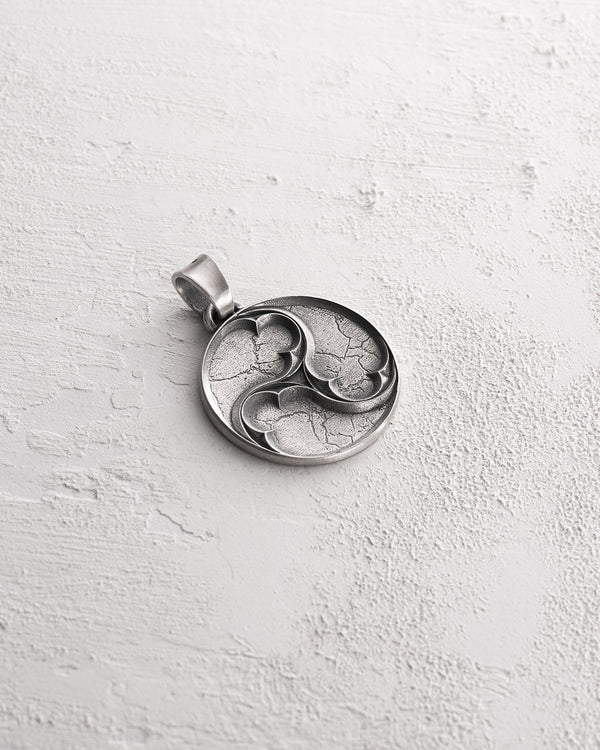 Silver pendant TRISKELION