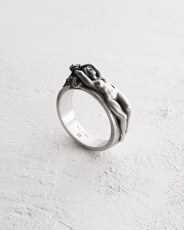 Silver ring TEMPTATION
