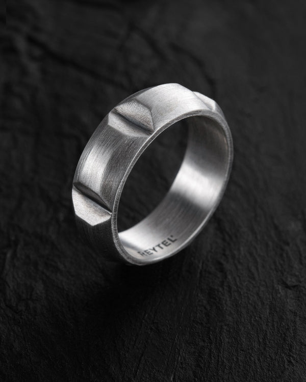 Silver ring ASCENT