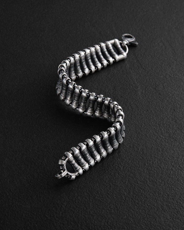Silver bracelet COLUMN