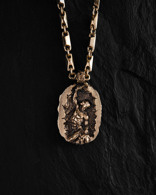 Pendentif SELFMADE (or jaune 14 carats)