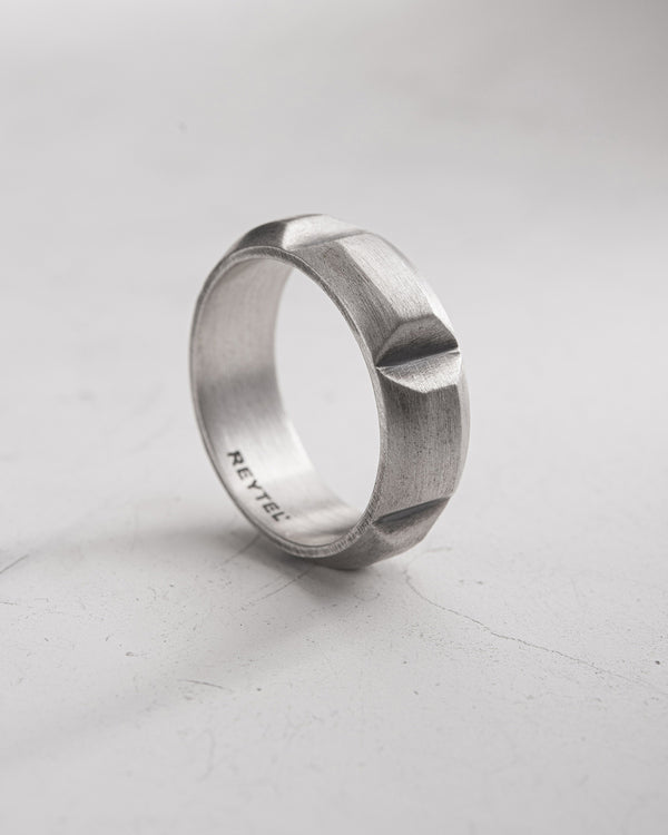 Silver ring ASCENT