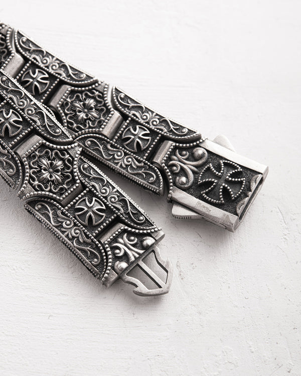Silver bracelet TEMPLAR CROSS
