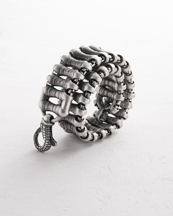 Silver bracelet COLUMN