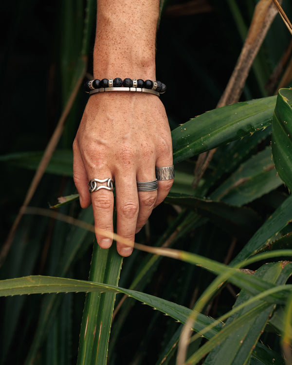 Silver ring VEGER