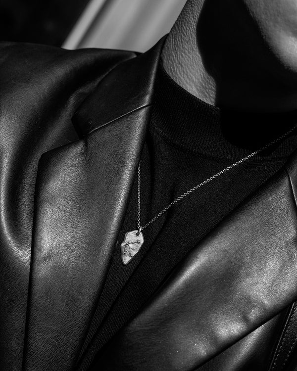 Silver pendant PISCES CONSTELLATION on a chain