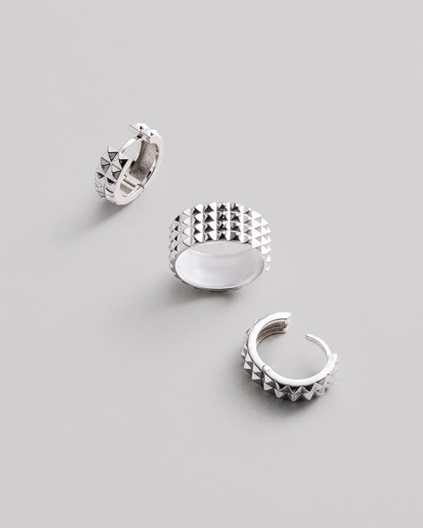Bague en argent SPIKE