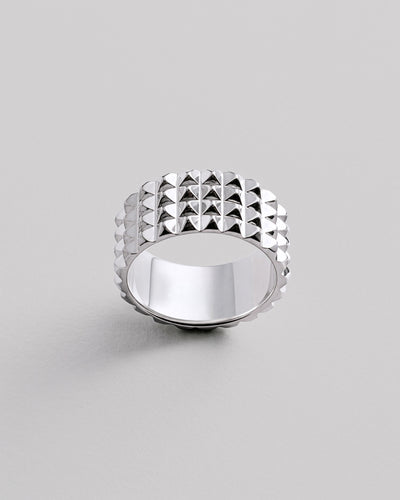 Silver ring SPIKE