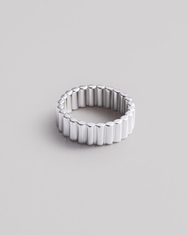 Bague en argent RYTHME