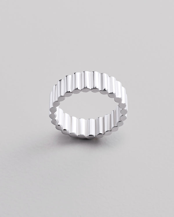 Bague en argent RYTHME