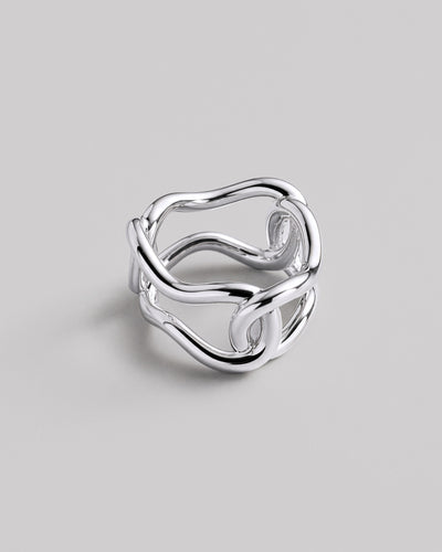 Bague en argent SILHOUETTE