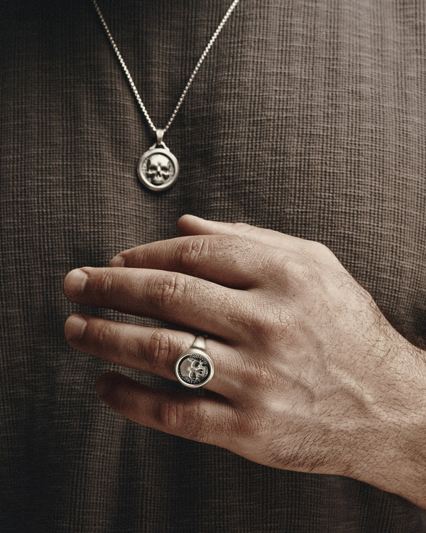 Silver pendant AETERNUM