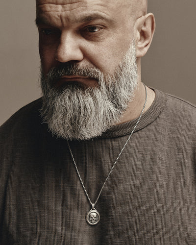 Silver pendant AETERNUM