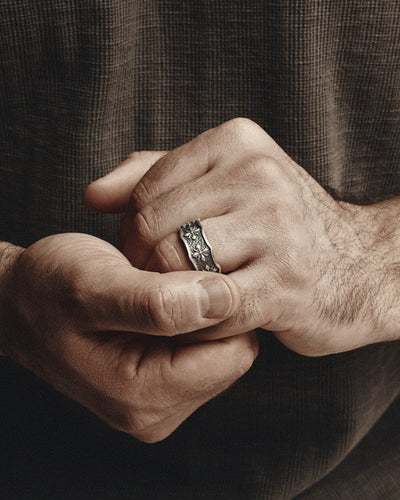 Silver ring CUSTOS