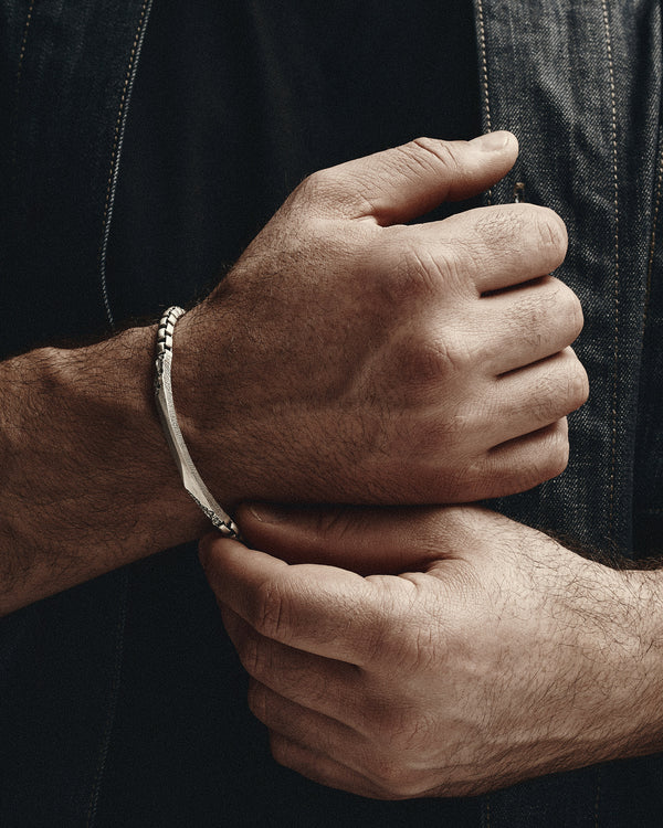 Silberarmband GESCHMIEDET