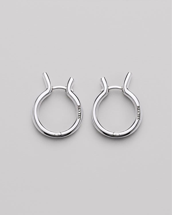 Boucles d'oreilles en argent BEND