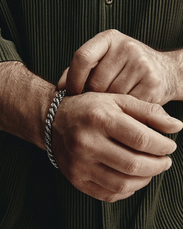 Silver bracelet DAPPER