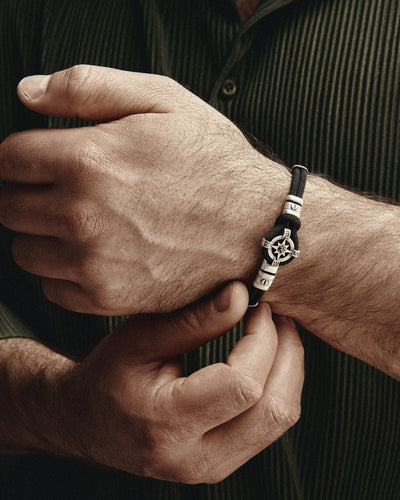 Silver bracelet WIND ROSE