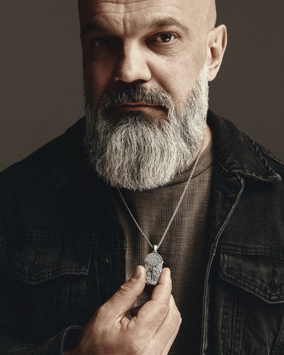Silberanhänger HEILIGER MICHAEL