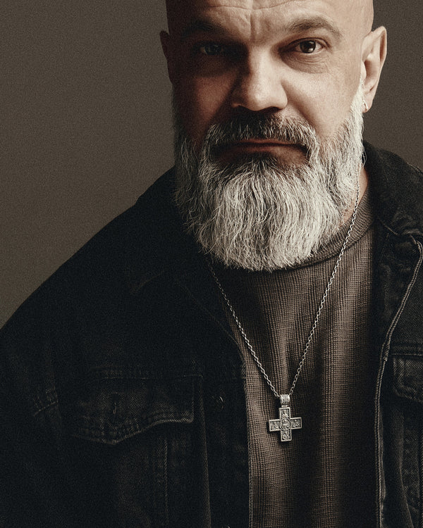 Stříbrný kříž GUARDIAN SAINTS