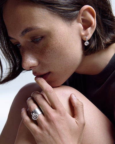 Silver ring BDSM
