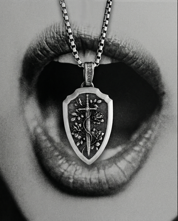 Silver pendant SWORD OF TRUTH