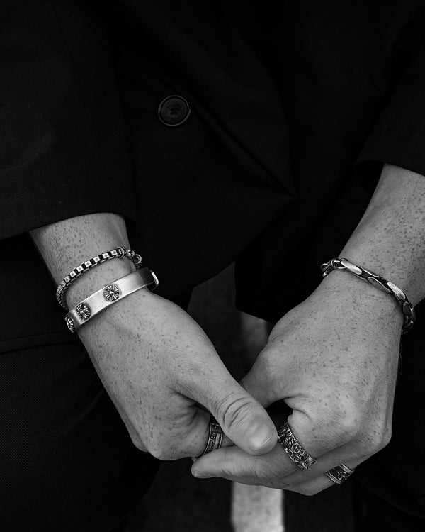 Silver bracelet POLAR STAR