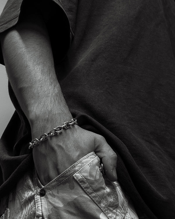 Silver bracelet IMPRINT