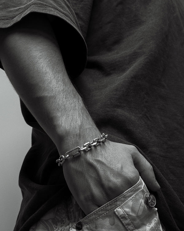 Silver bracelet IMPRINT