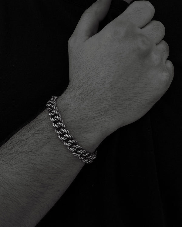 Silver bracelet DAPPER