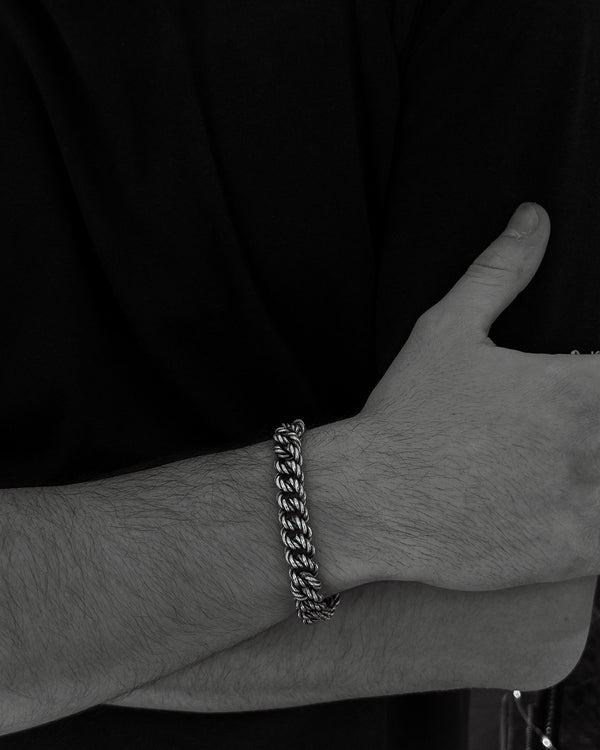 Silver bracelet DAPPER