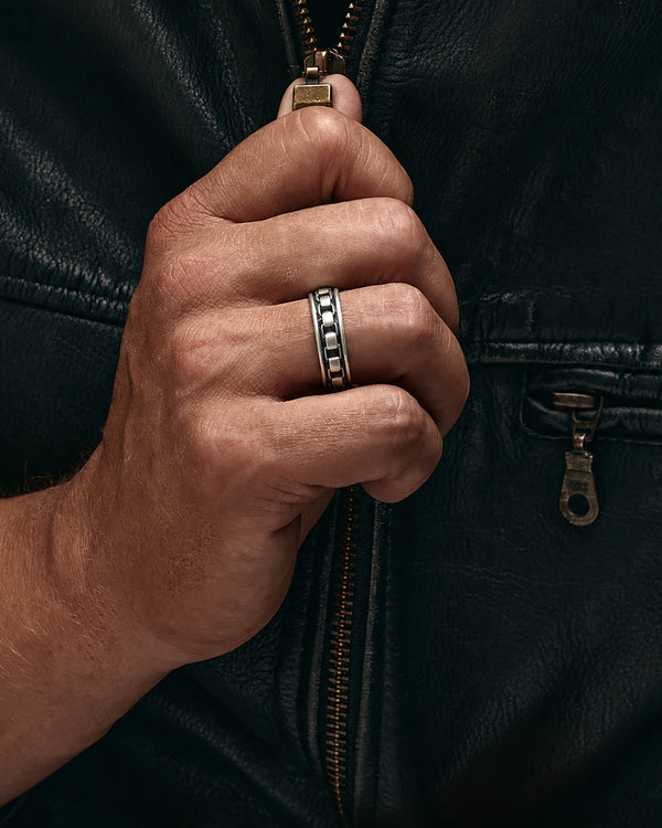 Anello in argento RESISTENTE