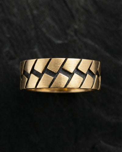 Ring ROUTE (14k Gelbgold)