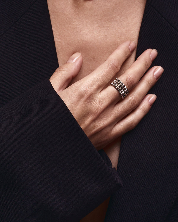 Bague en argent SPIKE
