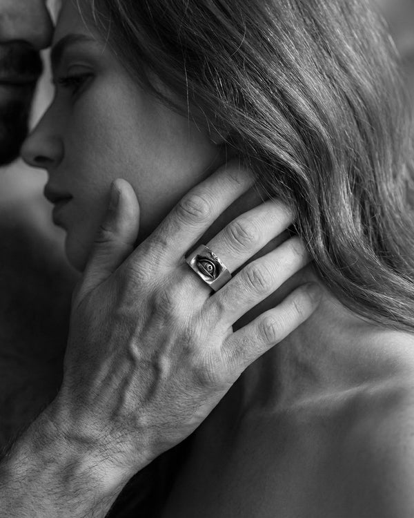 Anello in argento OCCHIO DELLA PROVIDENZA