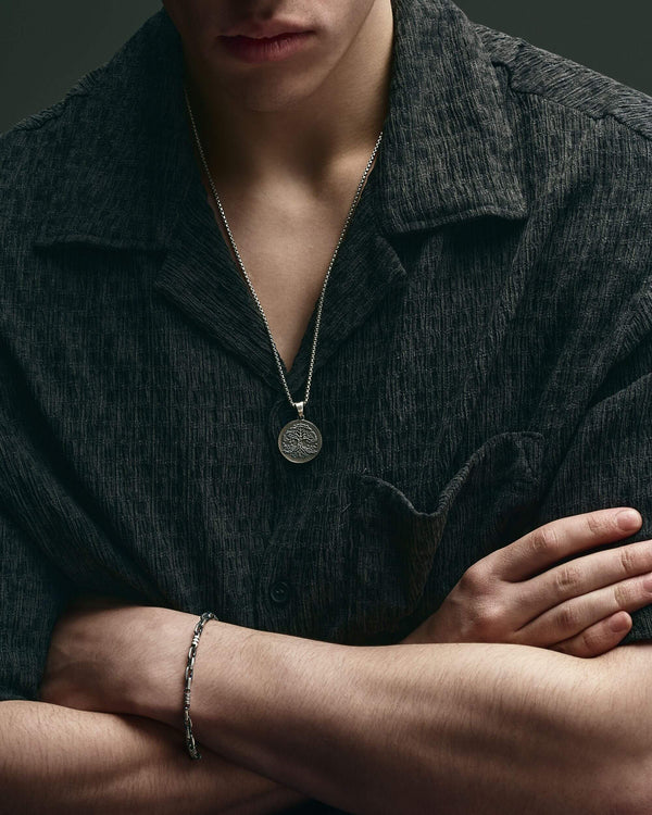 TID ROM Silberarmband