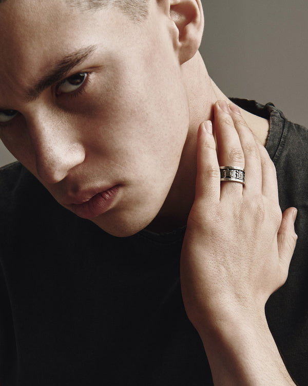 Bague en argent KANJI