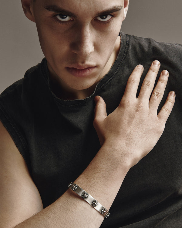 Bracciale in argento CROIX DES TEMPLIERS