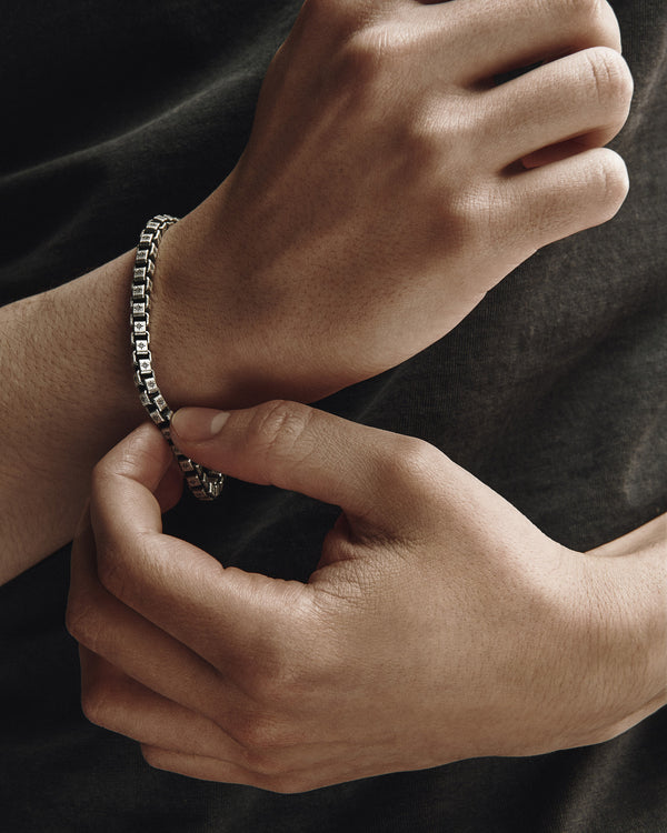 Silver bracelet POLAR STAR