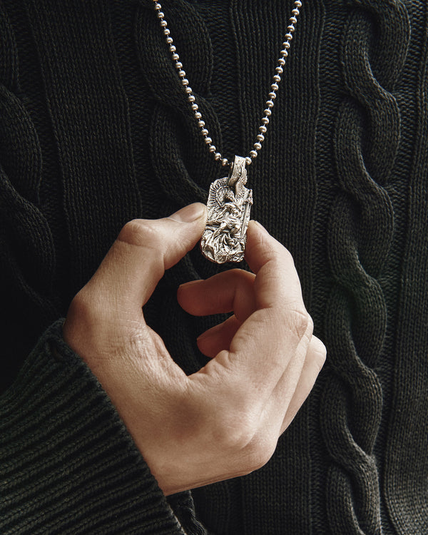 Silver pendant SAINT MICHAEL