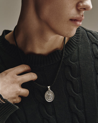 Silver pendant SAINT MICHAEL
