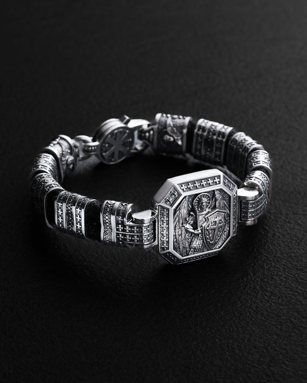 Silver bracelet SAINT MICHAEL